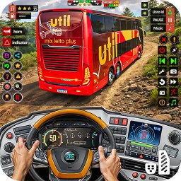 Ikon Offroad Bus Sim Driving Game